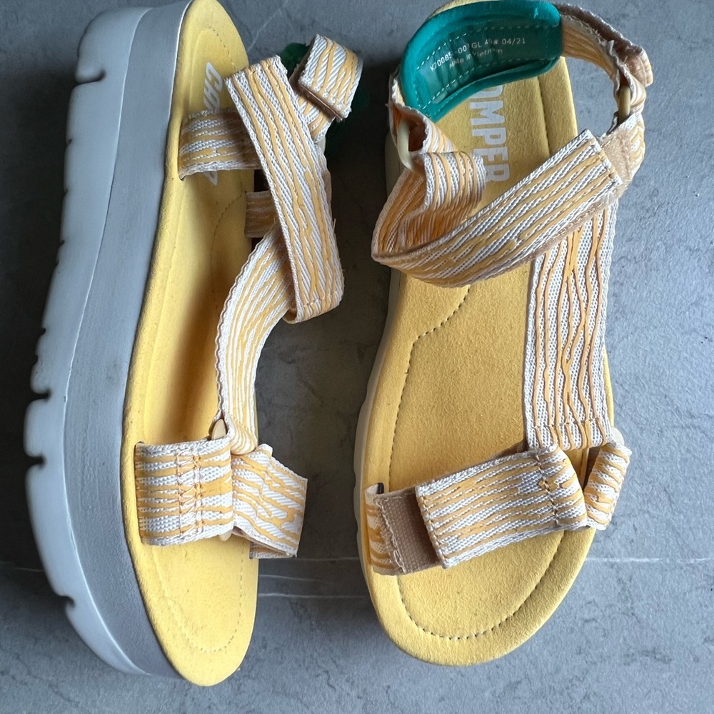 Camper Oruga Up Platform Sandal
